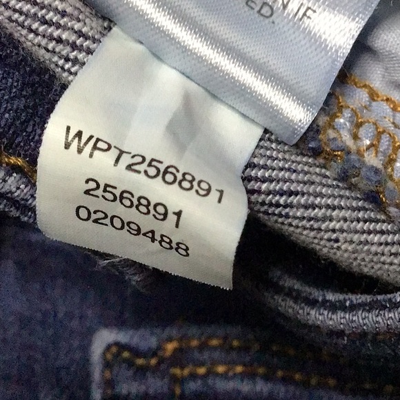 sac733 🧵J.Jill High Rise Boot Cut Size 10 w/ 30" Inseam Jeans - Picture 8 of 8